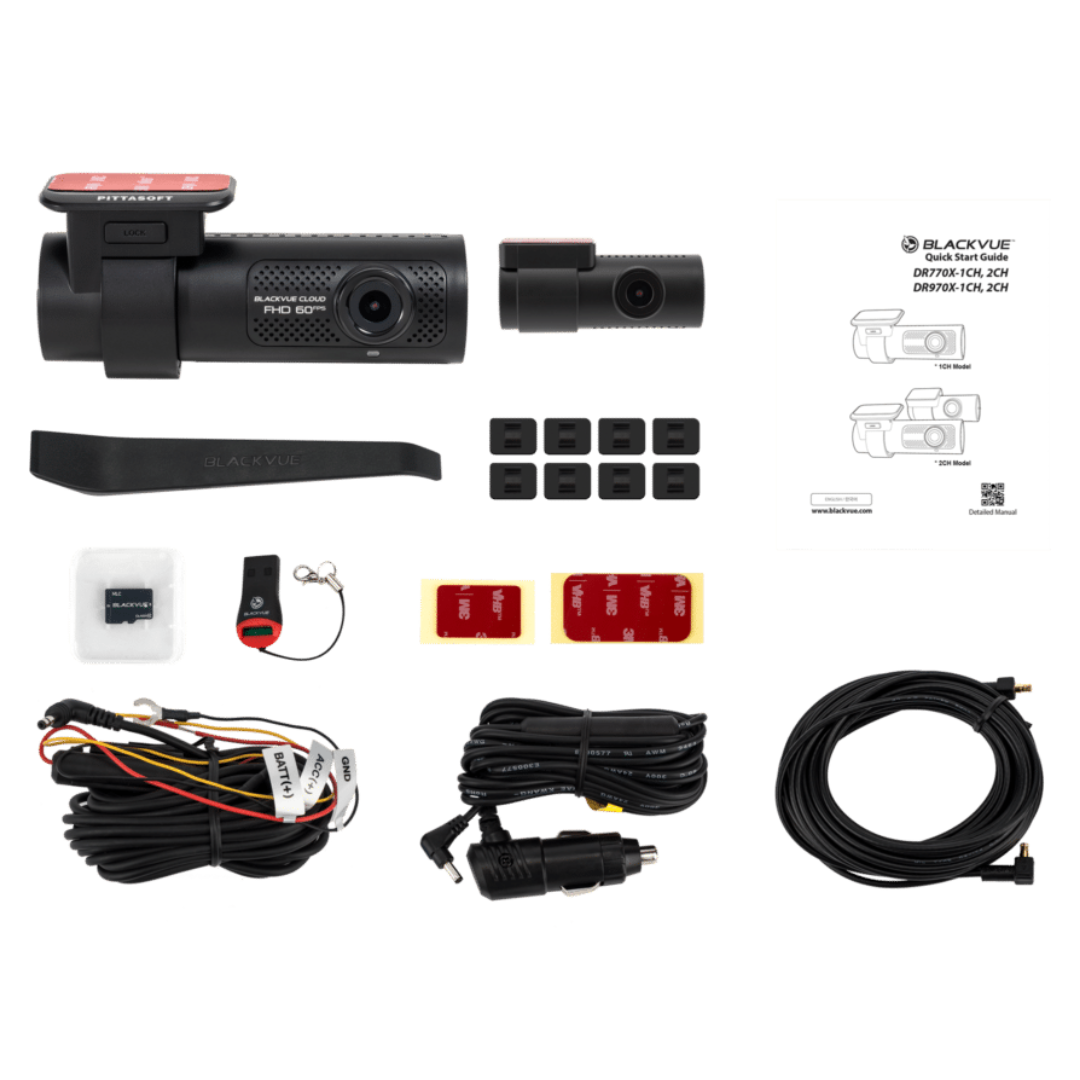 BLACKVUE DR770X 2 CHANNEL DASH CAM
