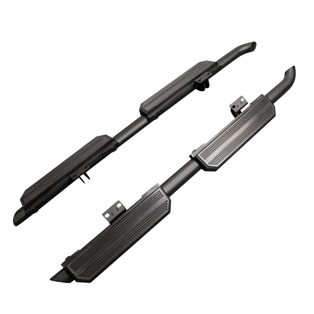 Defender 130 L663 Black Side Steps