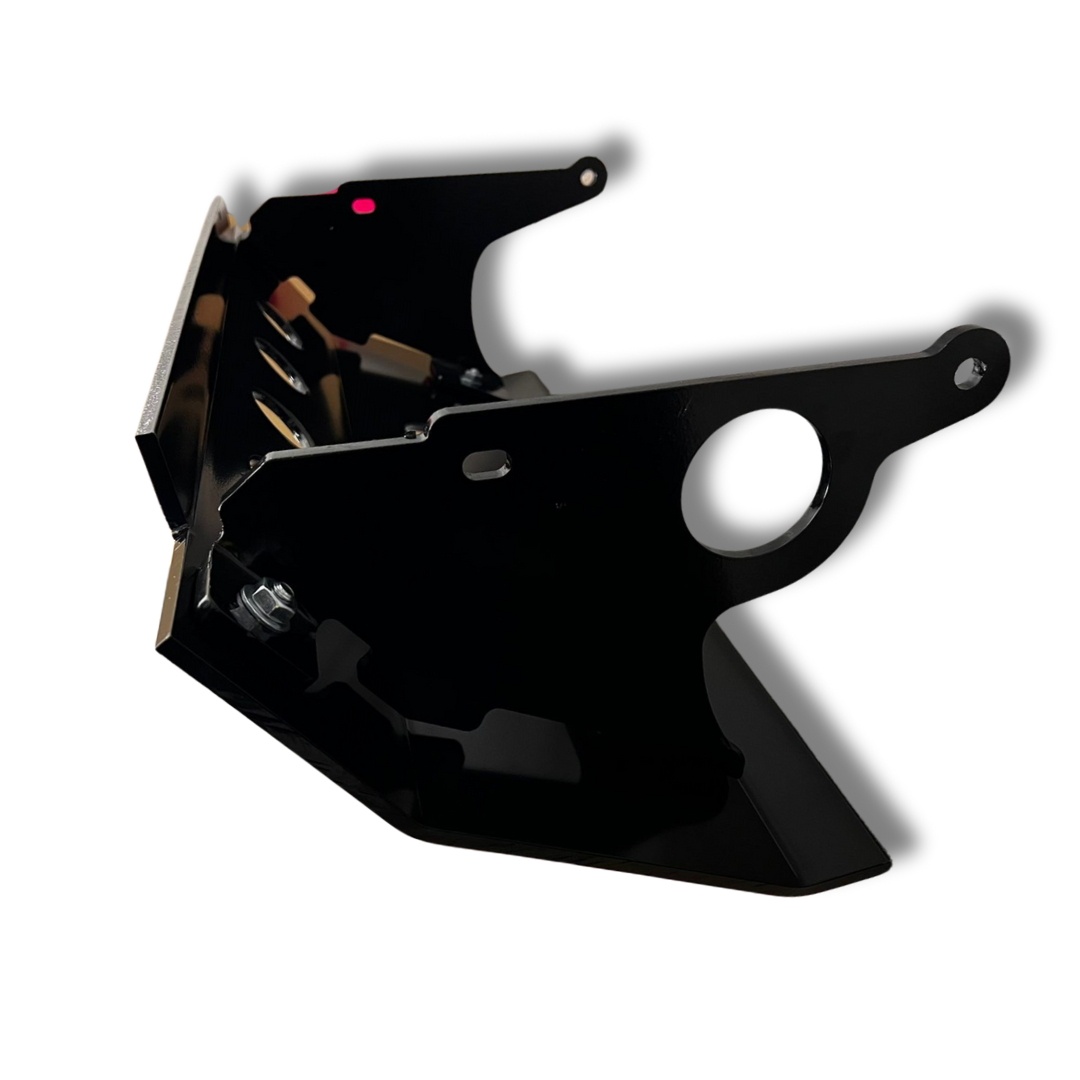 Defender Steering Guard Heavy Duty 8mm Aluminium RHD
