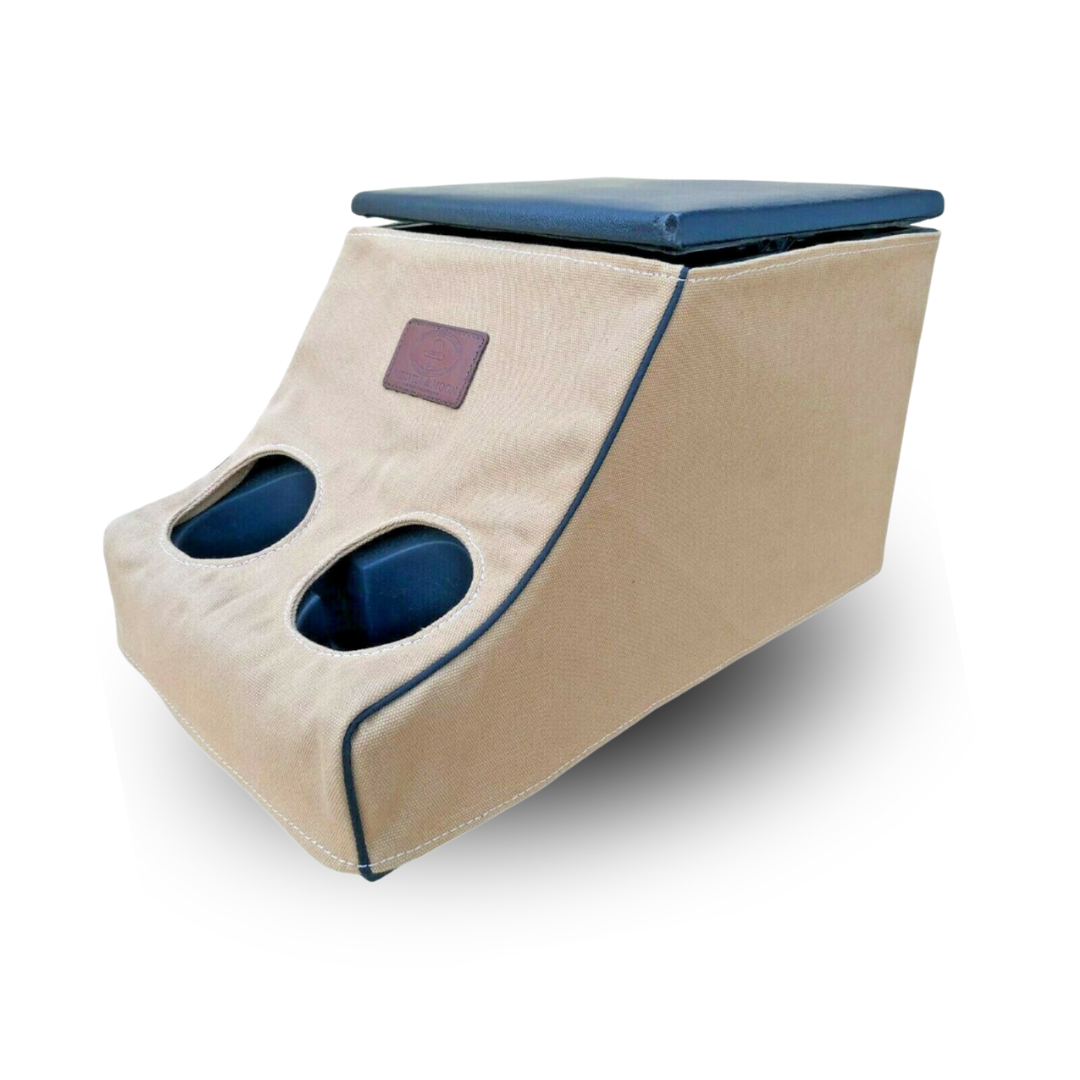Sand Canvas Cubby Box Surround - Defender 2007-2015