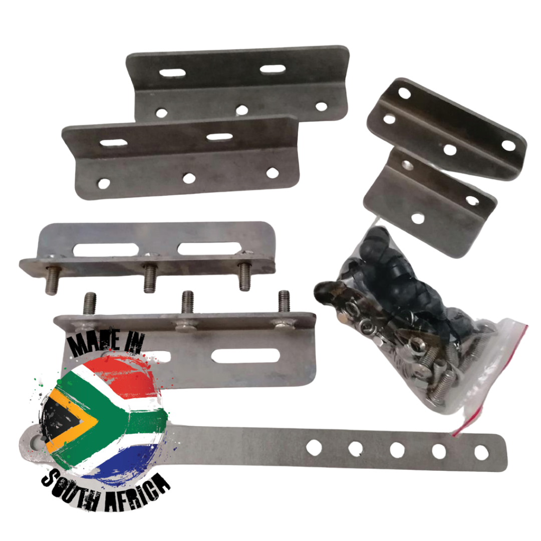 Alu-Cab 270°, 180° and 2m Shadow Awning Brackets Universal