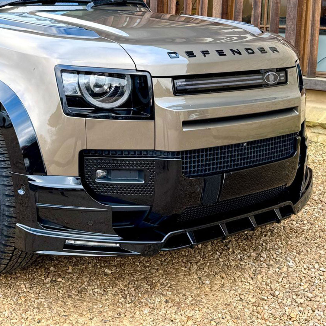 Defender L663 Bespoke Limited Edition Front Splitter