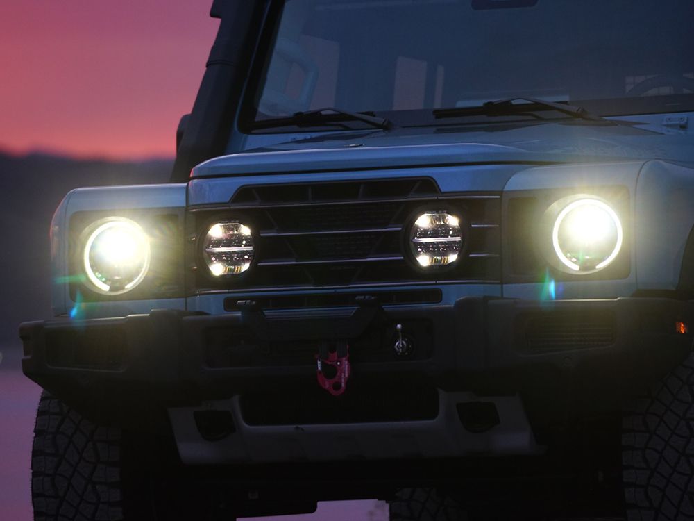 INEOS Grenadier Lazer Grille Integration Kit – Sentinel 7” Elite LED Lights