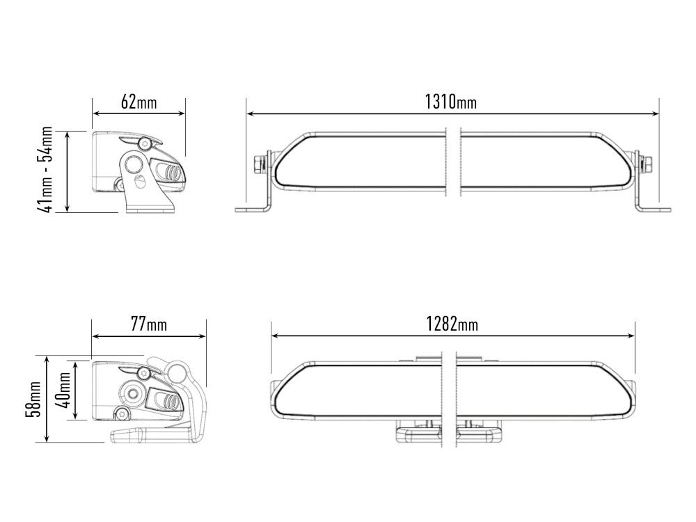 Lazer Lamp Linear-48 LED Lamp