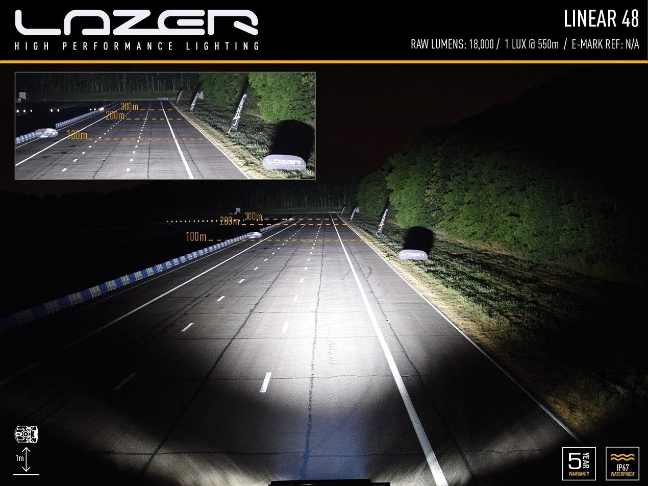 Lazer Lamp Linear-48 LED Lamp