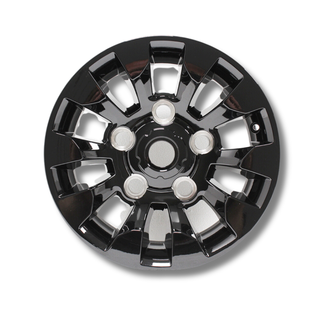 Sawtooth Style Alloy Wheel - Gloss Black 7x16 5x165