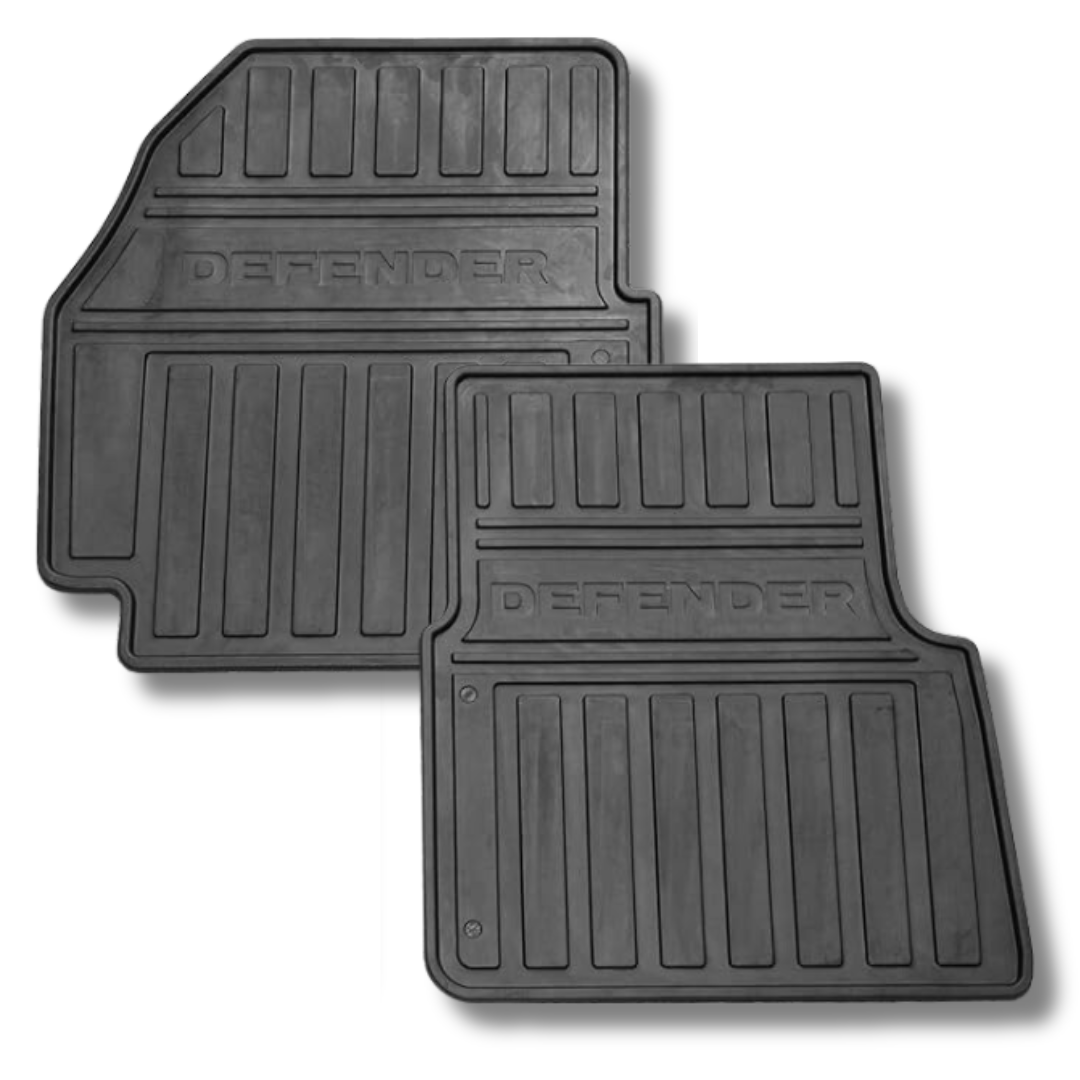 Defender Front Rubber Mats (2007-2015) – Genuine Land Rover