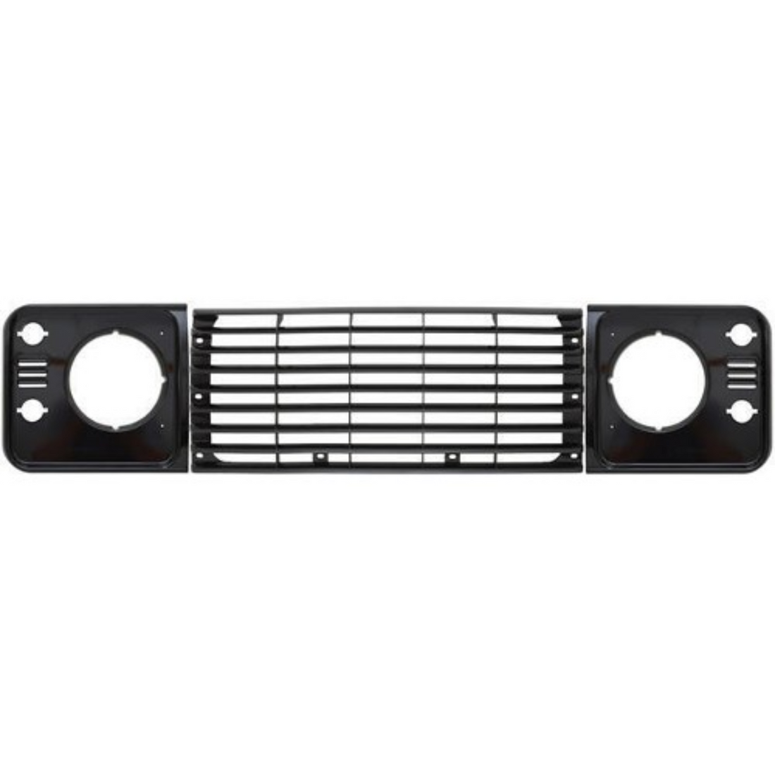 Gloss Black Headlamp Surround &amp; Radiator Grille