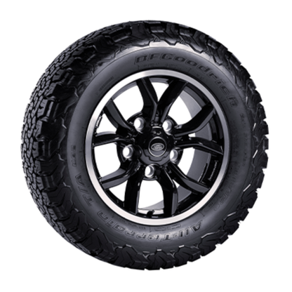 BOWLER 18" Defender Road Alloy Wheel - Gloss Black with Machined Edge