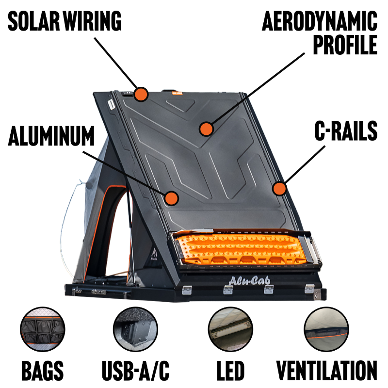 Alu-Cab Rooftop Tent Gen 3-R