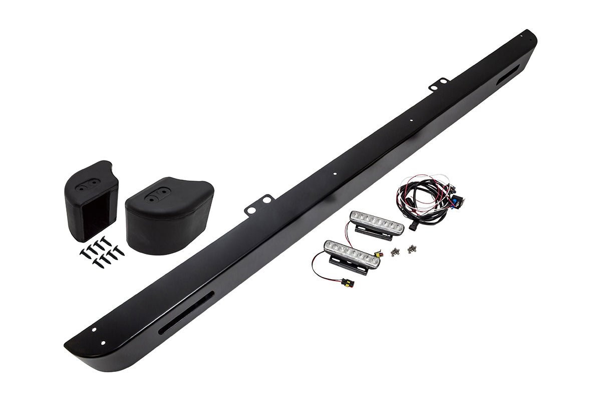 Defender Front Bumper with Integrated LED Lights