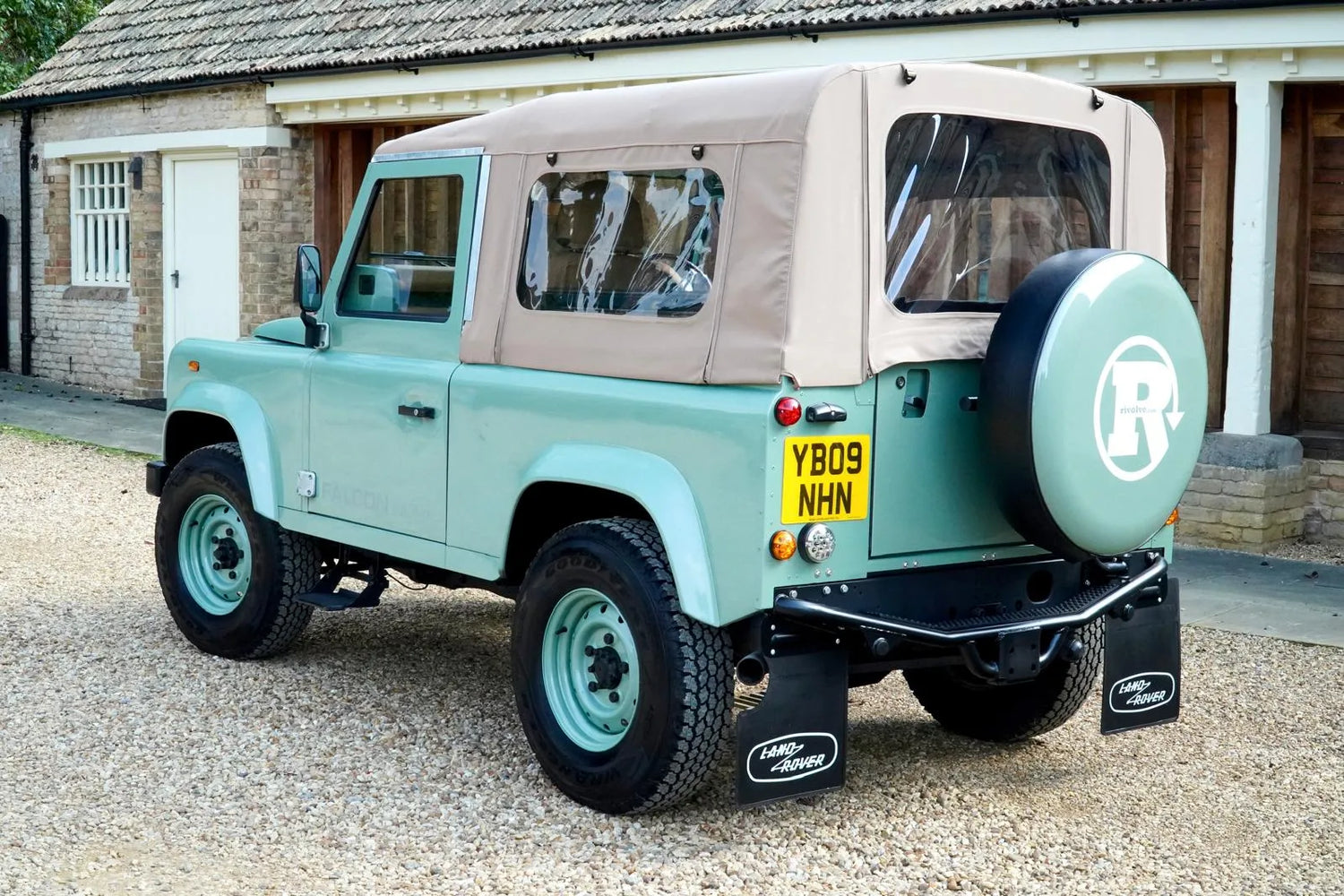 Land Rover Defender Heritage Mud Flaps