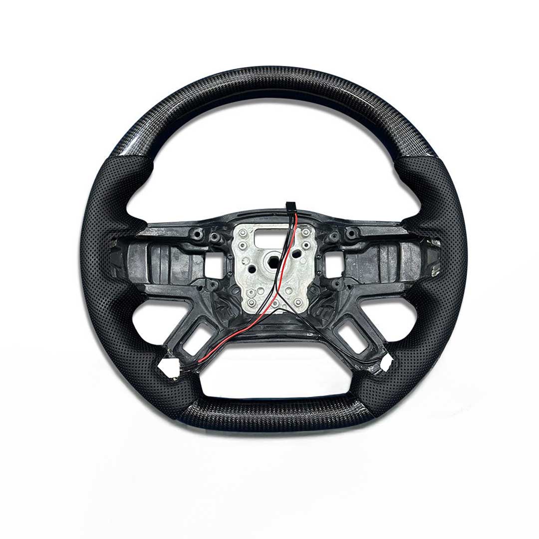 Defender L663 - Sports Steering Wheel - Flat Bottom