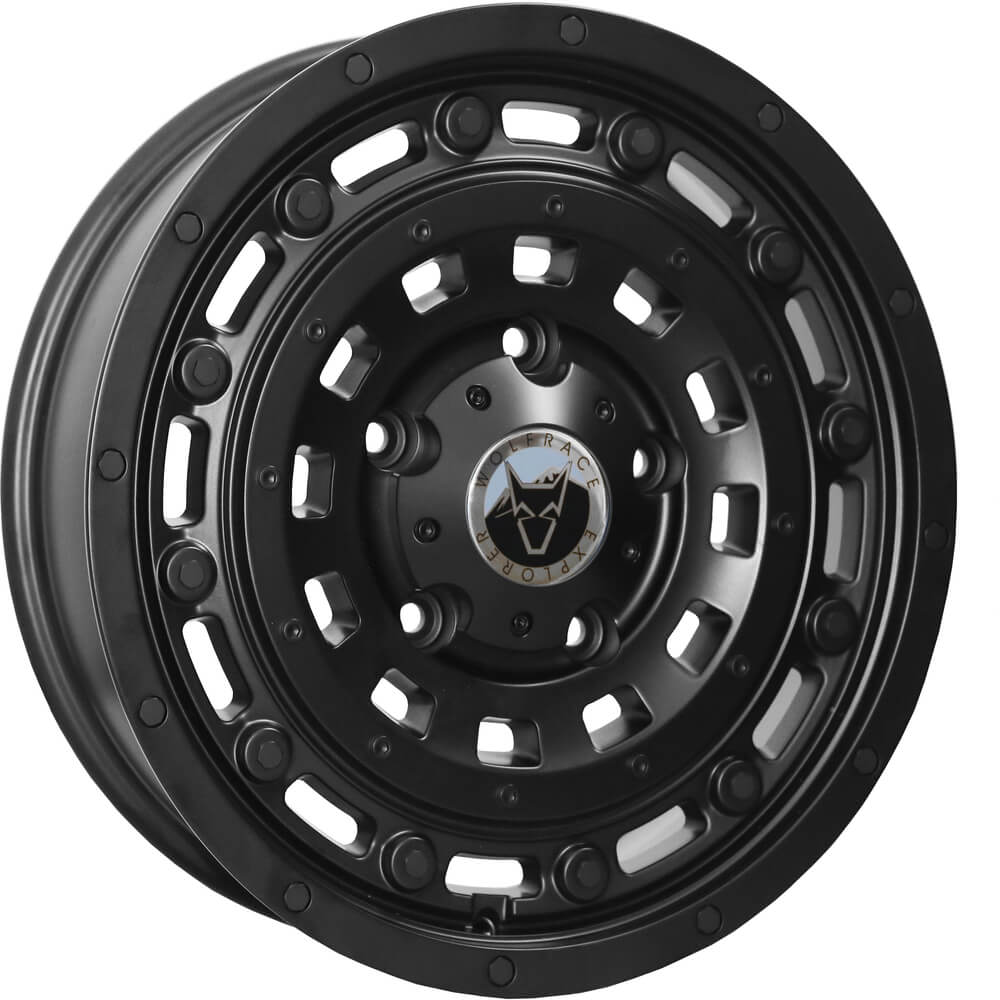 Overland 1400 Alloy Wheel 18&quot; x 8&quot; ET35 Matt Black, Set of 4