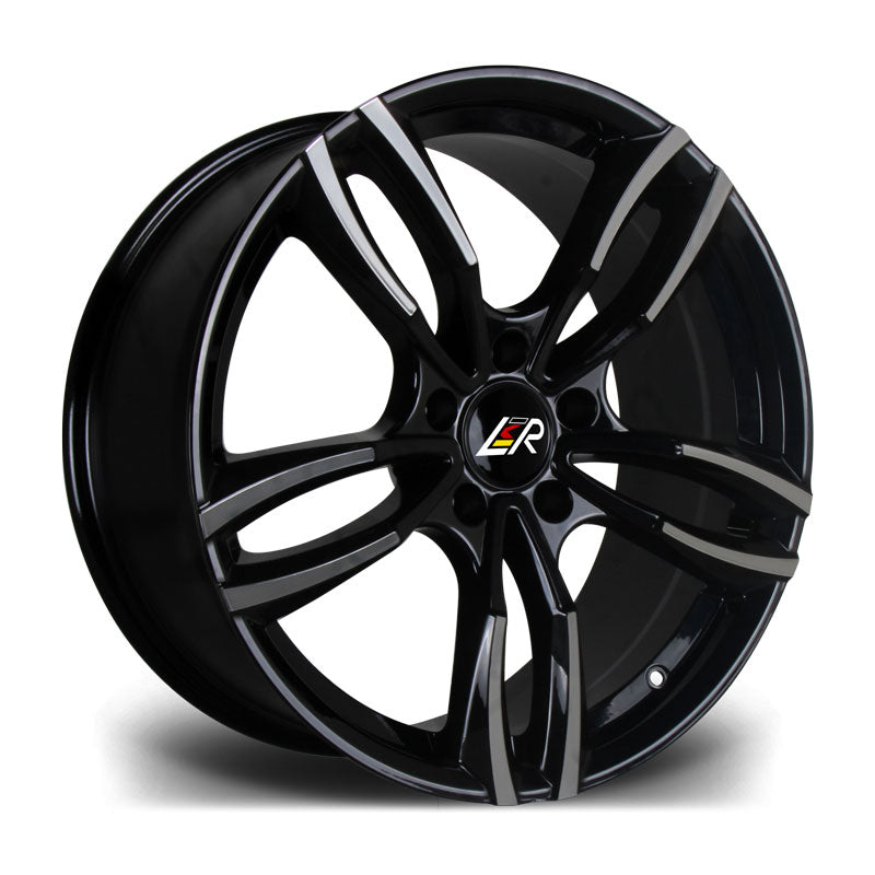 LMR STAG Black Polished Alloy Wheels (Set of 4)