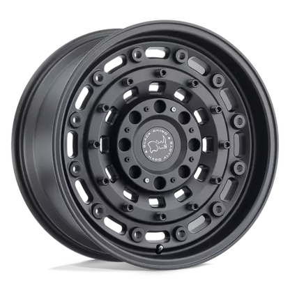 18&quot; x 8&quot; Black Rhino Arsenal Alloy - Black - 6X130 ET38 - set of 4