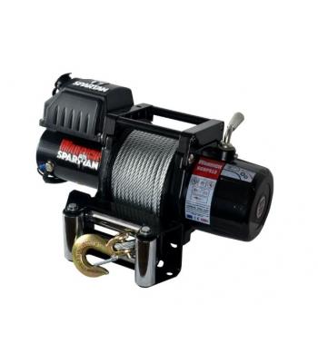 Warrior Winches 6000 SPARTAN 12v WITH Extended Drum 40m Steel Cable