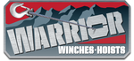 Warrior Ninja 2000lb 24v Electric Winch with Synthetic/ Al Fairlead