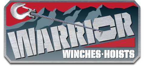 Warrior Ninja 2000lb 24v Electric Winch with Synthetic/ Al Fairlead