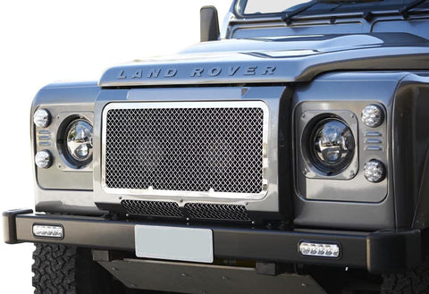 Zunsport Land Rover Defender 2007-2015 Upper Grille Stainless Steel